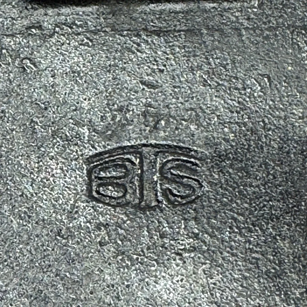 Vintage 1978 BTS Hog Pig Brass Belt‎ Buckle 3x2.25